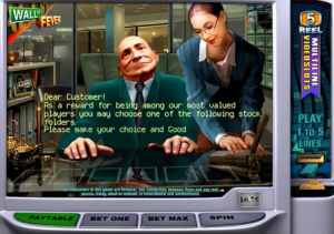 Wall Street Fever Jackpot bonus game